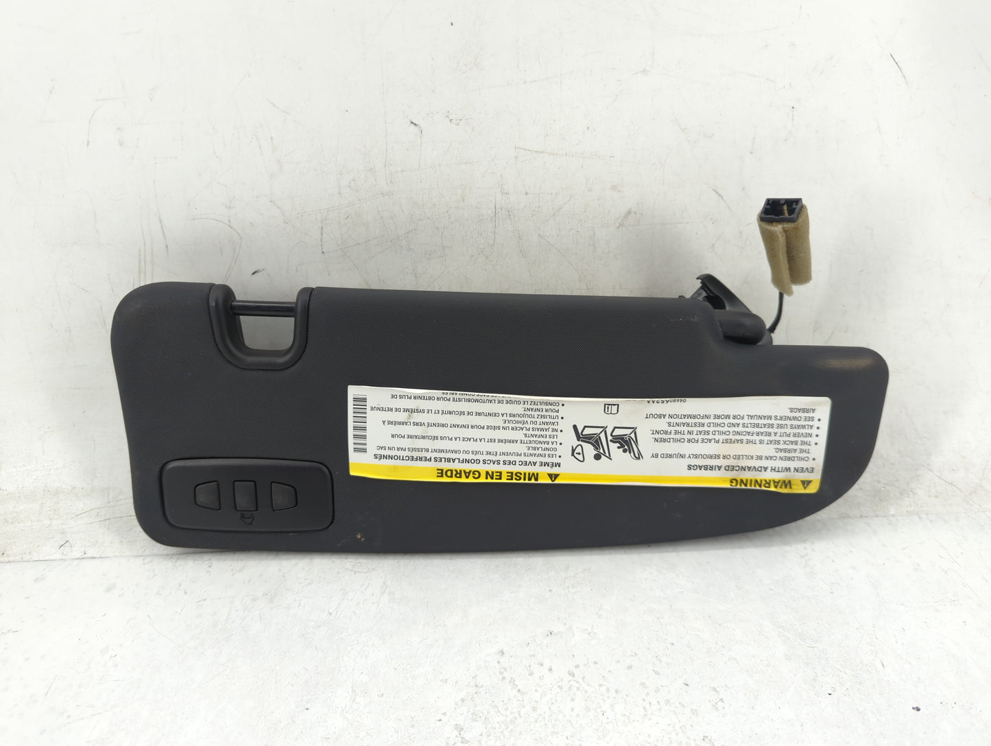 2023 Alfa Romeo Giulia Sun Visor Shade Replacement Passenger Right Mirror Fits OEM Used Auto Parts - Oemusedautoparts1.com