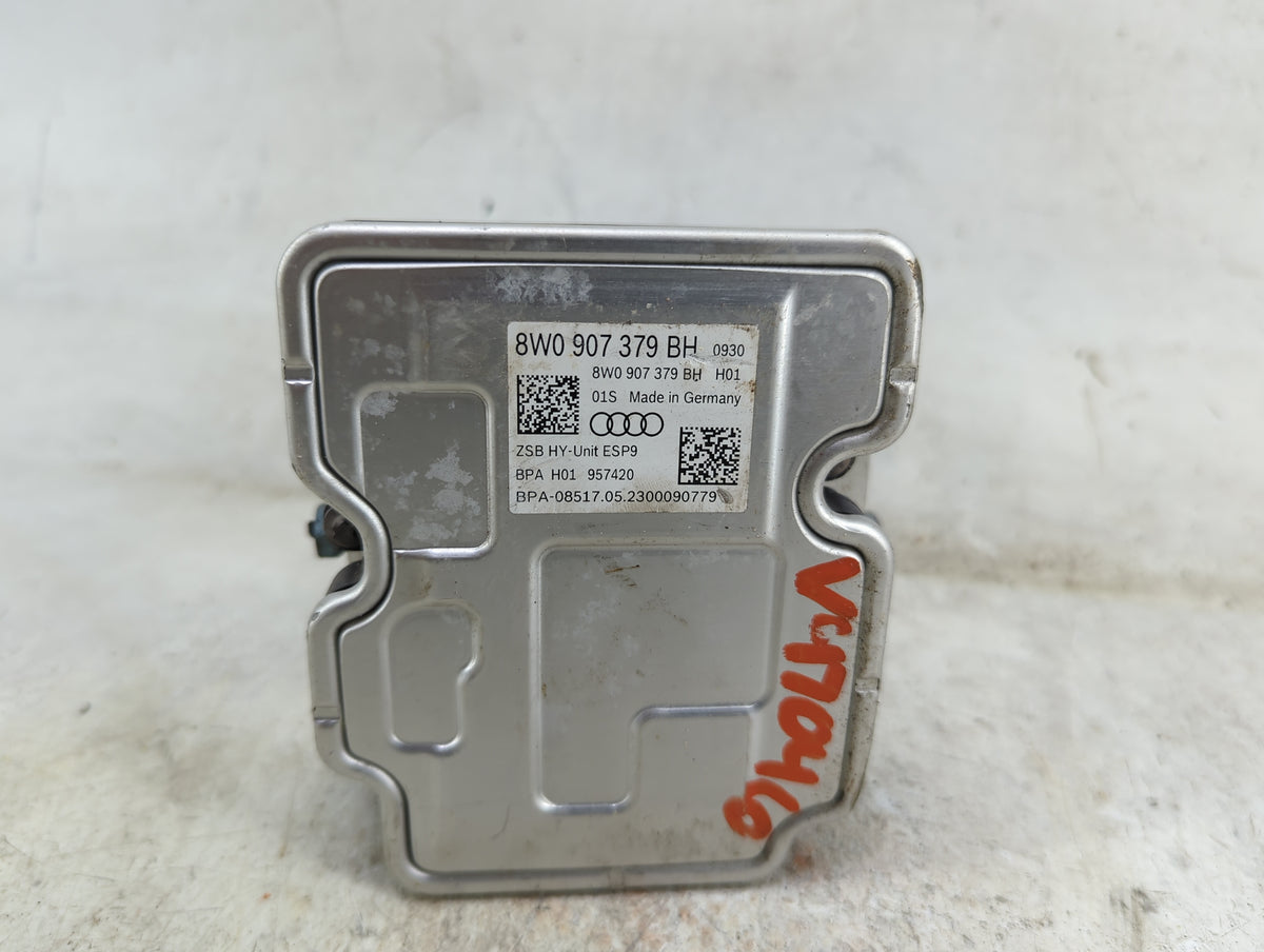 2023 Audi A4 Anti-Lock Brake ABS Pump Module Actuator OEM P/N:8W0907379BH 8W0907379BH01, BPAH01957420 Fits OEM Used Auto Par