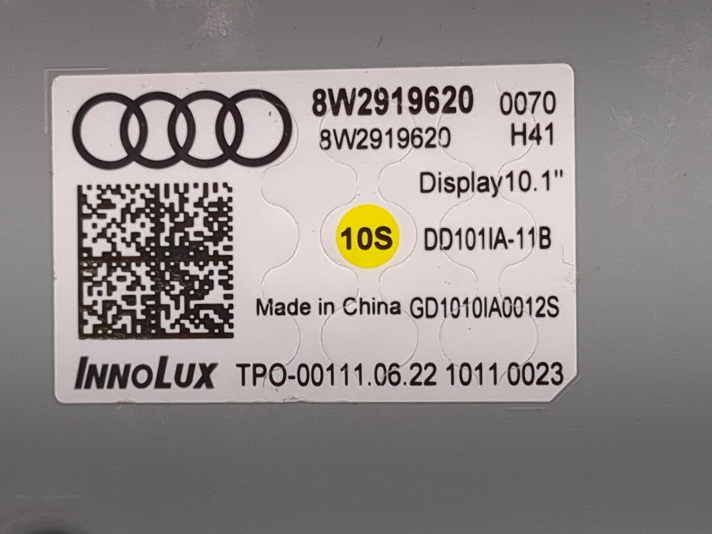 Audi S5 Information Display Screen 1483728 - Oemusedautoparts1.com
