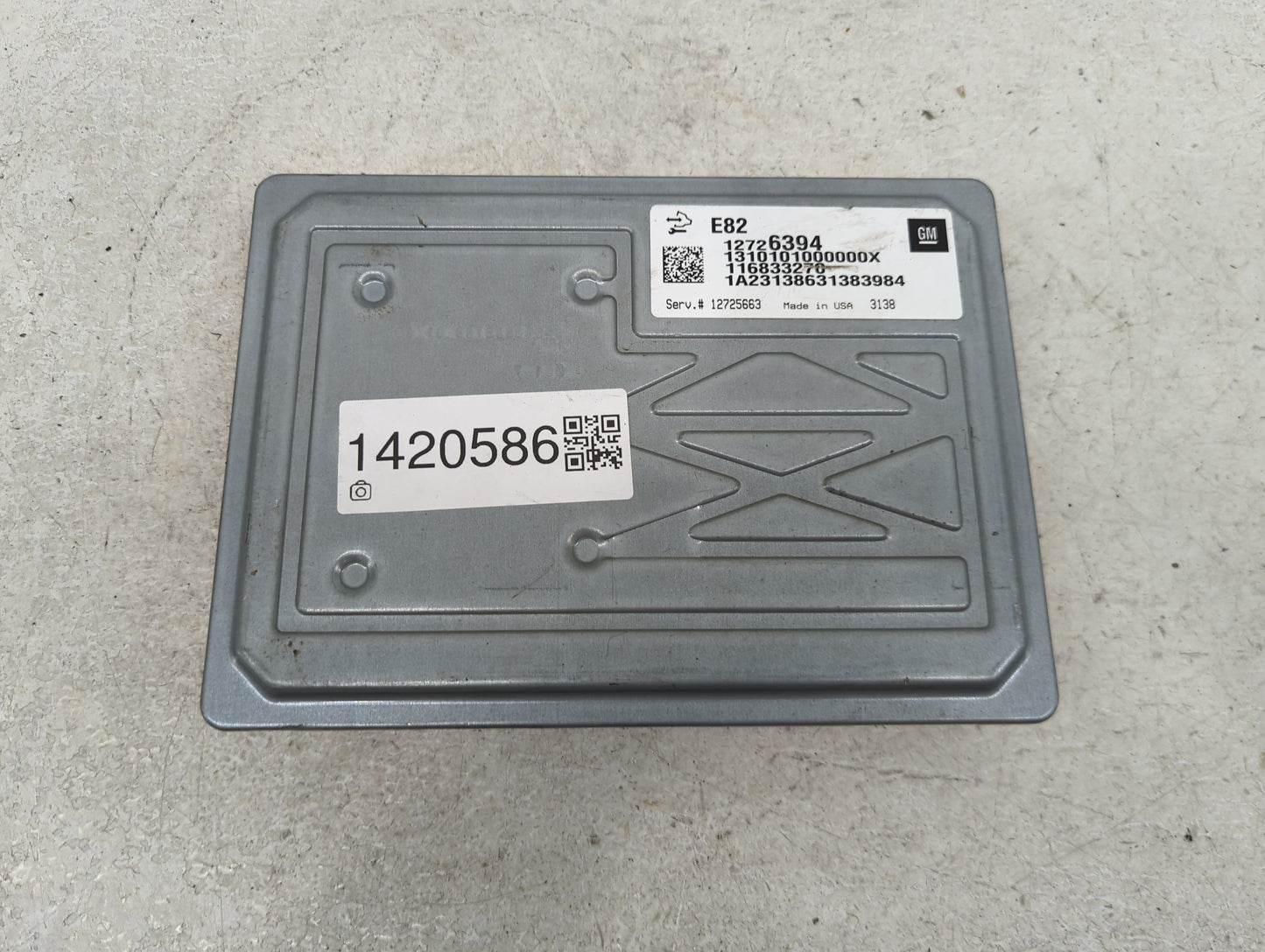 2019-2022 Chevrolet Blazer PCM Engine Control Computer ECU ECM PCU OEM P/N:116833270 12726394 Fits OEM Used Auto Parts - Oem