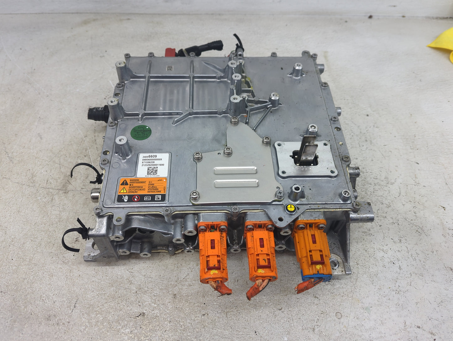 2023 Chevrolet Bolt Ev Hybrid DC Synergy Drive Power Inverter P/N:24056609 Fits OEM Used Auto Parts - Oemusedautoparts1.com