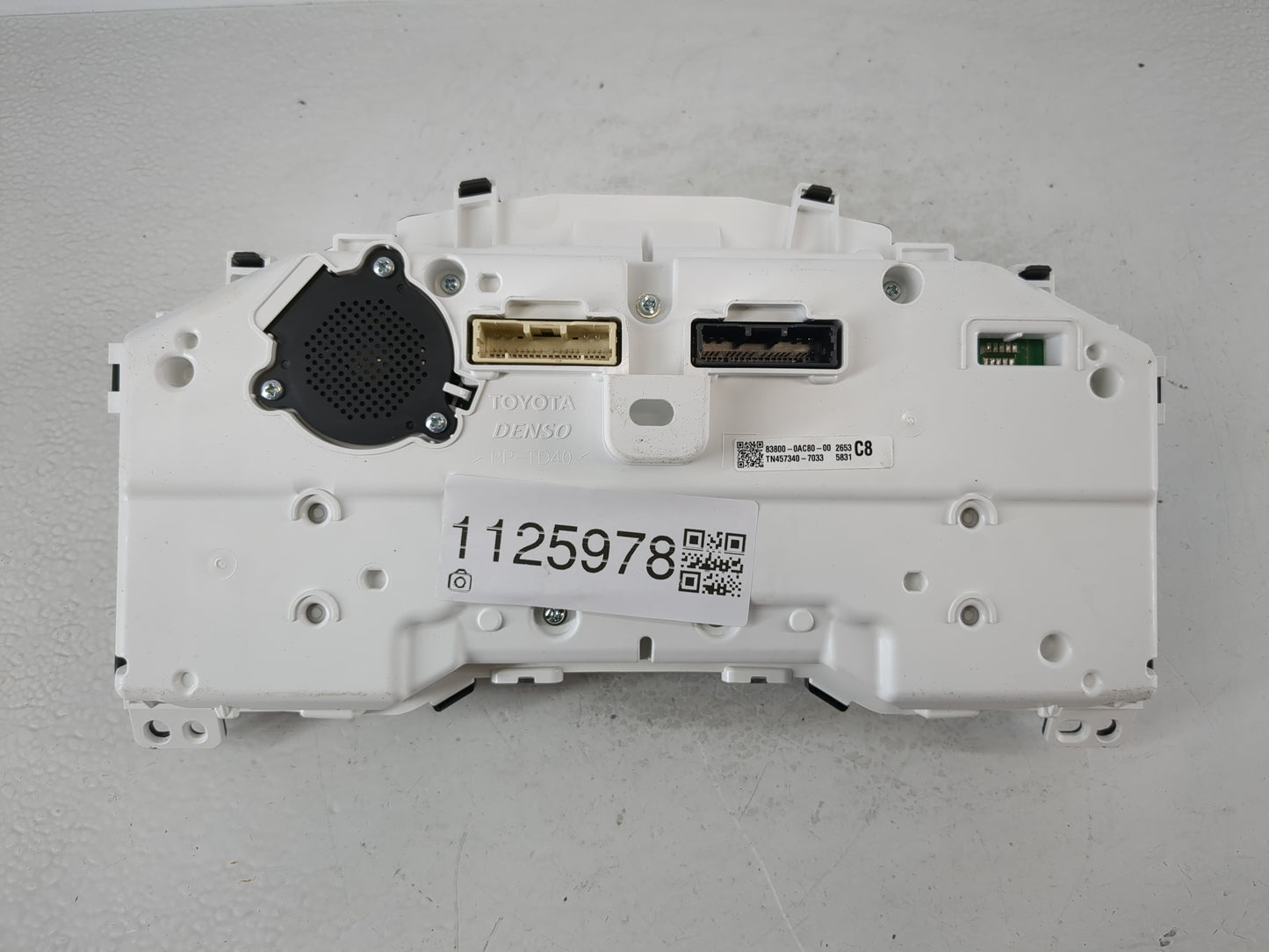 2023 Chevrolet Colorado Instrument Cluster Speedometer Gauges P/N:83800-0CA80 Fits OEM Used Auto Parts - Oemusedautoparts1.c