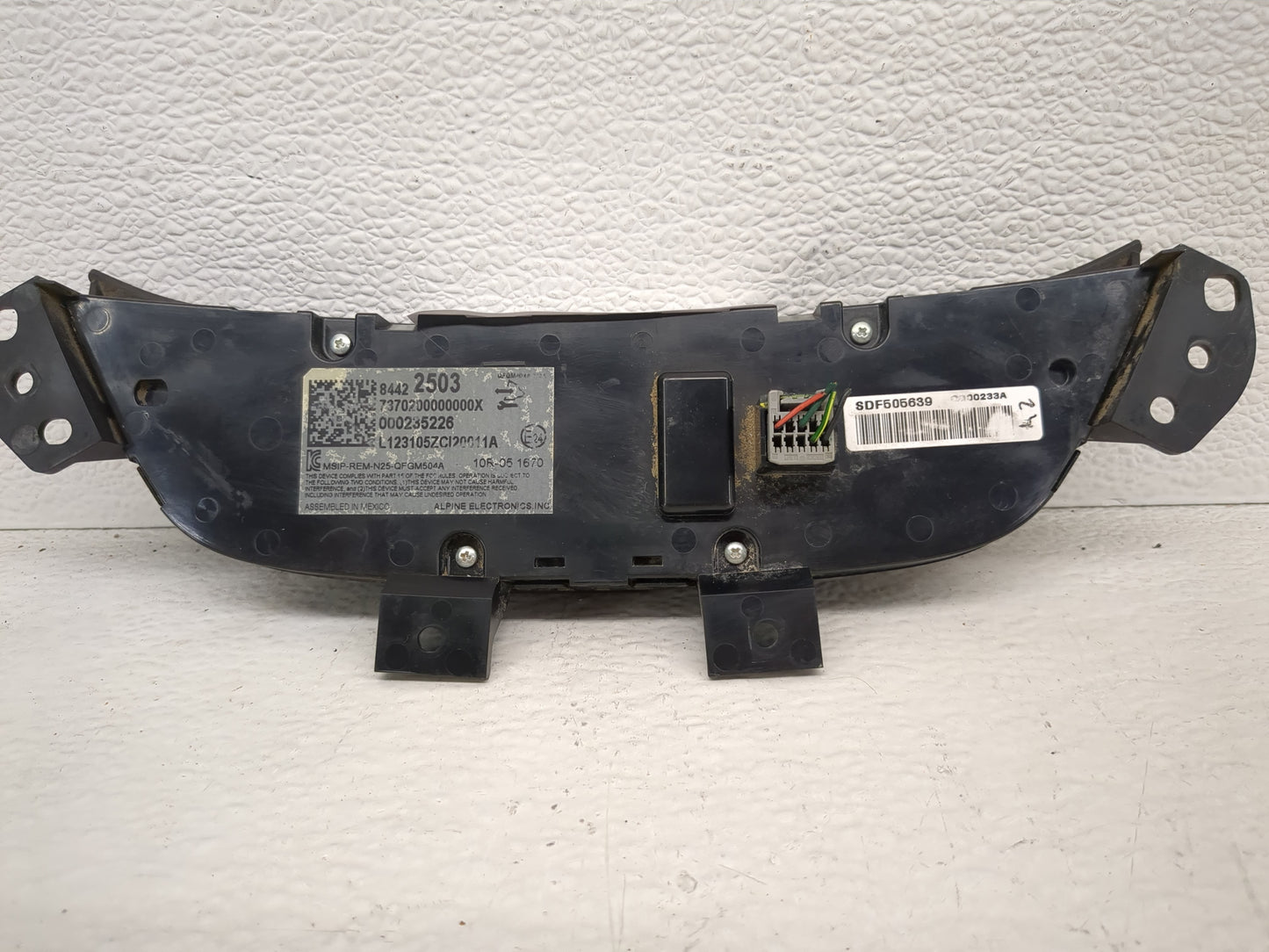 2023 Chevrolet Equinox Climate Control Module Temperature AC/Heater Replacement P/N:84422503 Fits OEM Used Auto Parts - Oemu