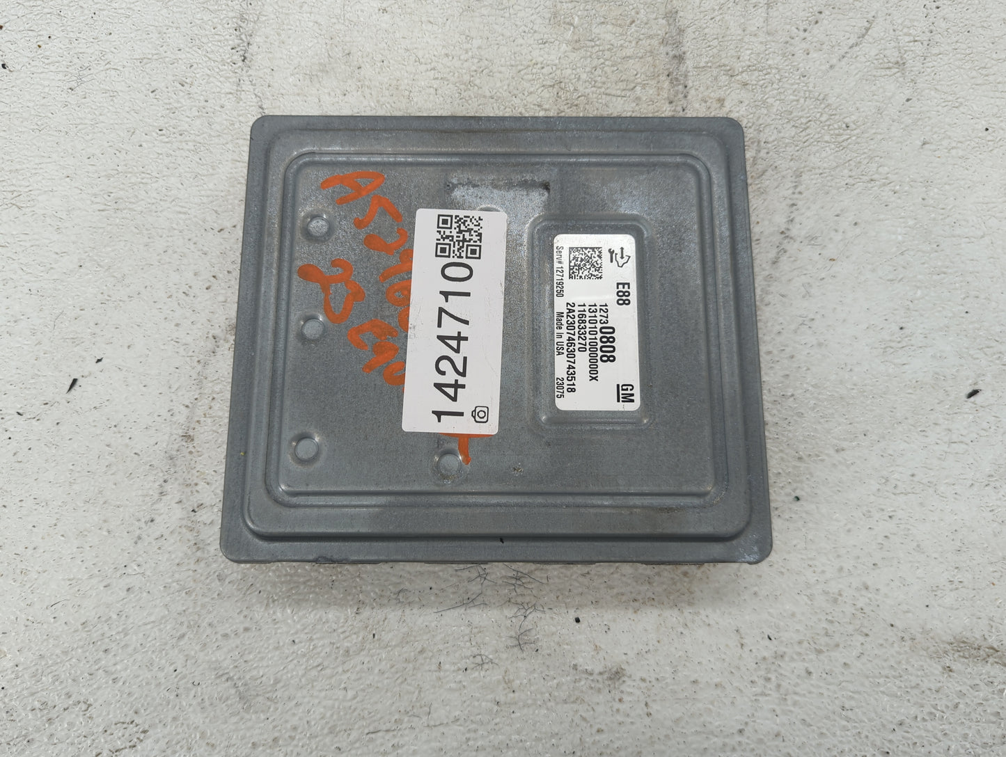 2020-2022 Chevrolet Equinox PCM Engine Control Computer ECU ECM PCU OEM P/N:116833270 12730808 Fits Fits 2020 2021 2022 OEM