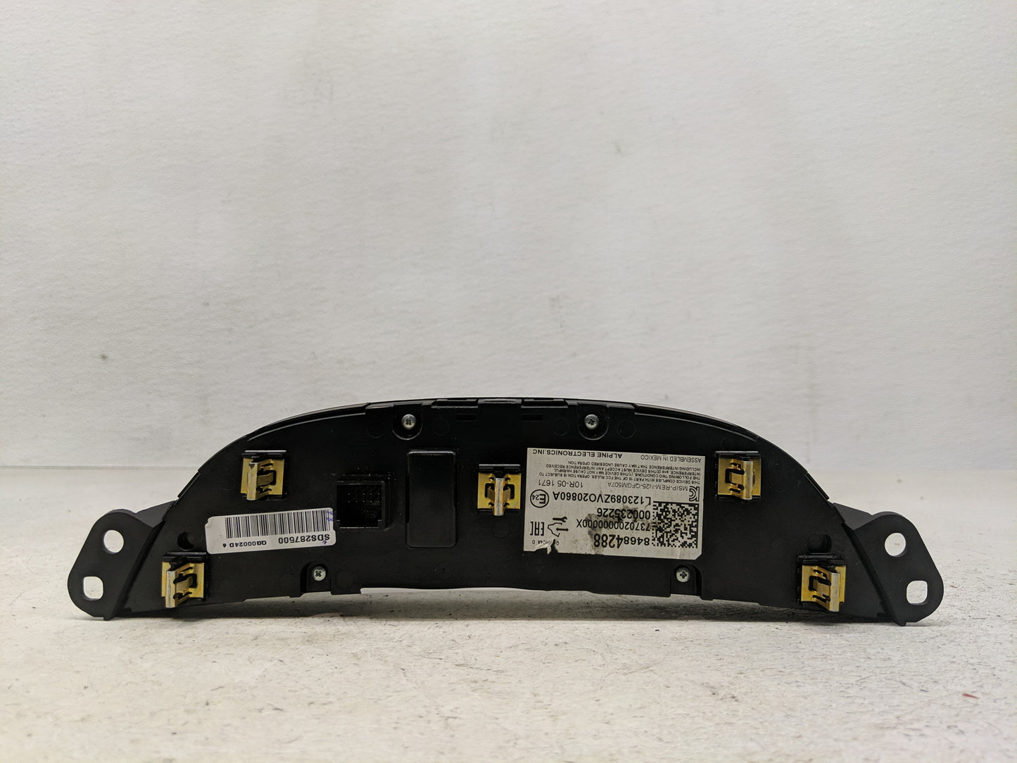 2018-2021 Chevrolet Malibu Climate Control Module Temperature AC/Heater Replacement P/N:000235226 84684288 Fits OEM Used Aut