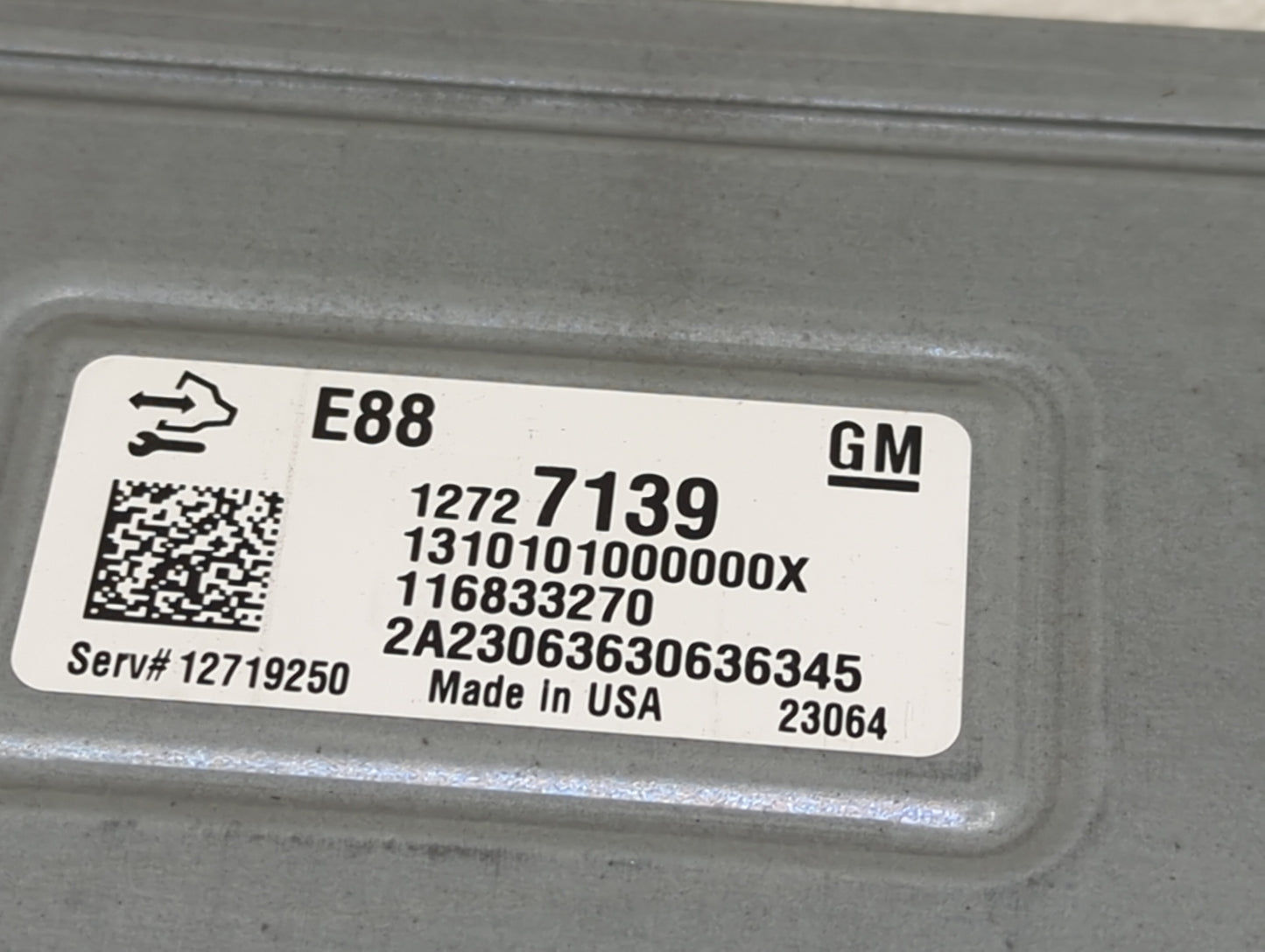 2020-2021 Chevrolet Malibu PCM Engine Control Computer ECU ECM PCU OEM P/N:12727139 1310101000000X Fits Fits 2020 2021 2022