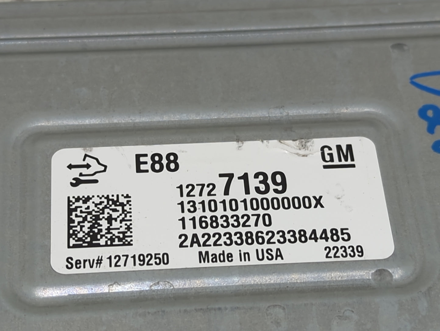 2020-2021 Chevrolet Malibu PCM Engine Control Computer ECU ECM PCU OEM P/N:12727139 12719250 Fits Fits 2020 2021 2022 OEM Us