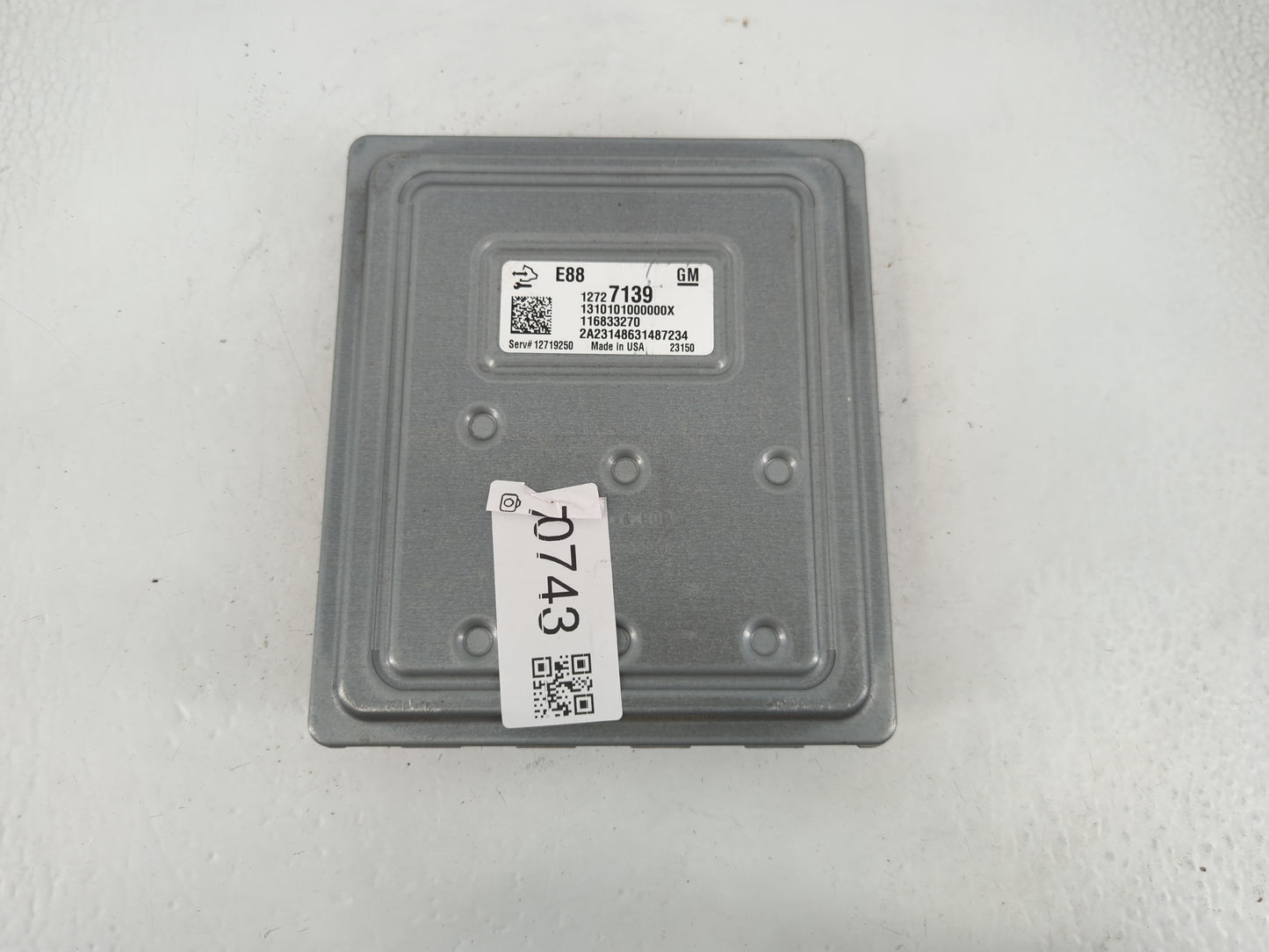 2020-2021 Chevrolet Malibu PCM Engine Control Computer ECU ECM PCU OEM P/N:12727139 Fits Fits 2020 2021 2022 OEM Used Auto P