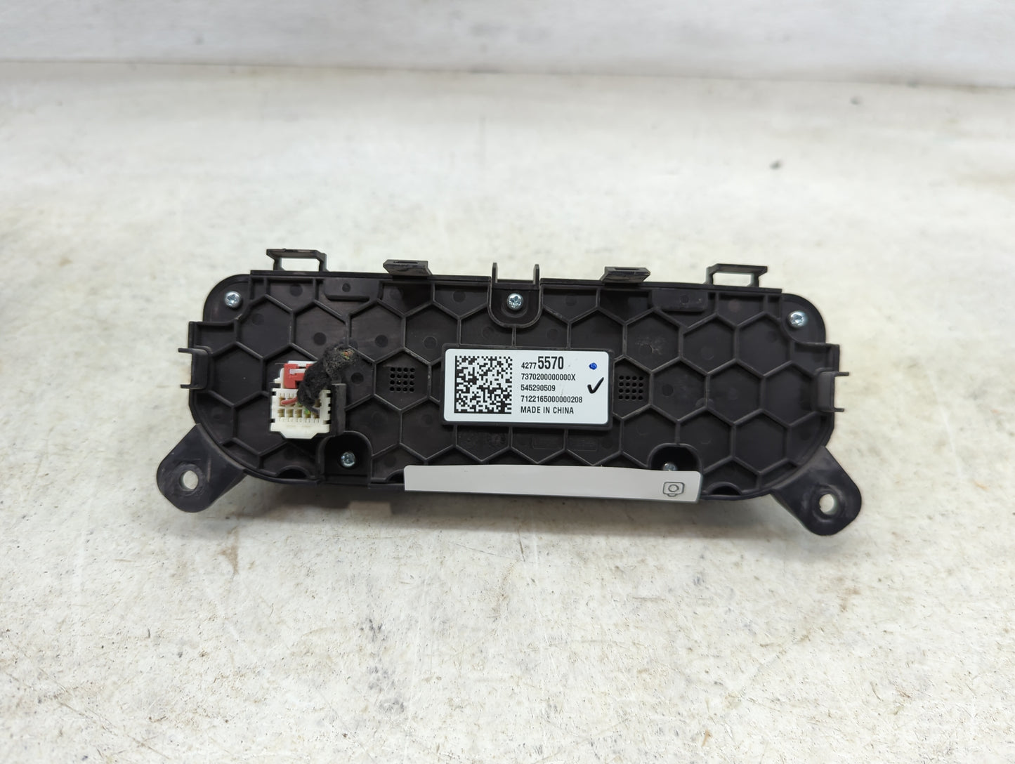 2023 Chevrolet Trailblazer Climate Control Module Temperature AC/Heater Replacement P/N:42775570 7370200000000X, 545290509 F