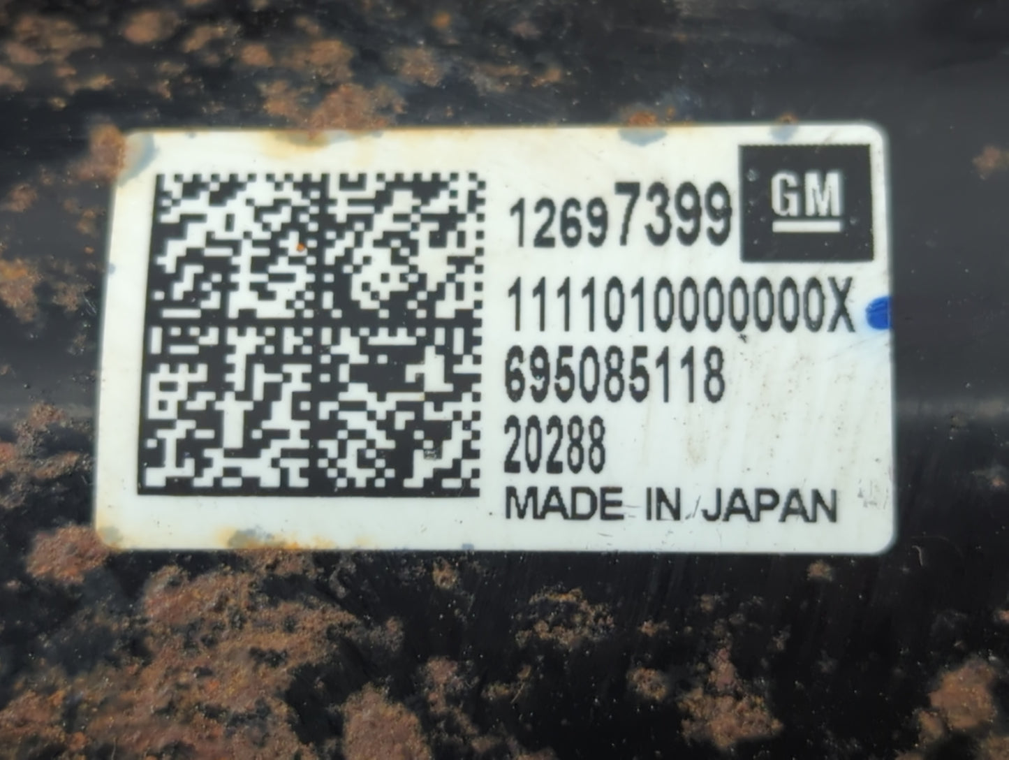 2021-2022 Chevrolet Trailblazer Car Starter Motor Solenoid OEM P/N:12697399 Fits Fits 2020 2021 2022 OEM Used Auto Parts - O
