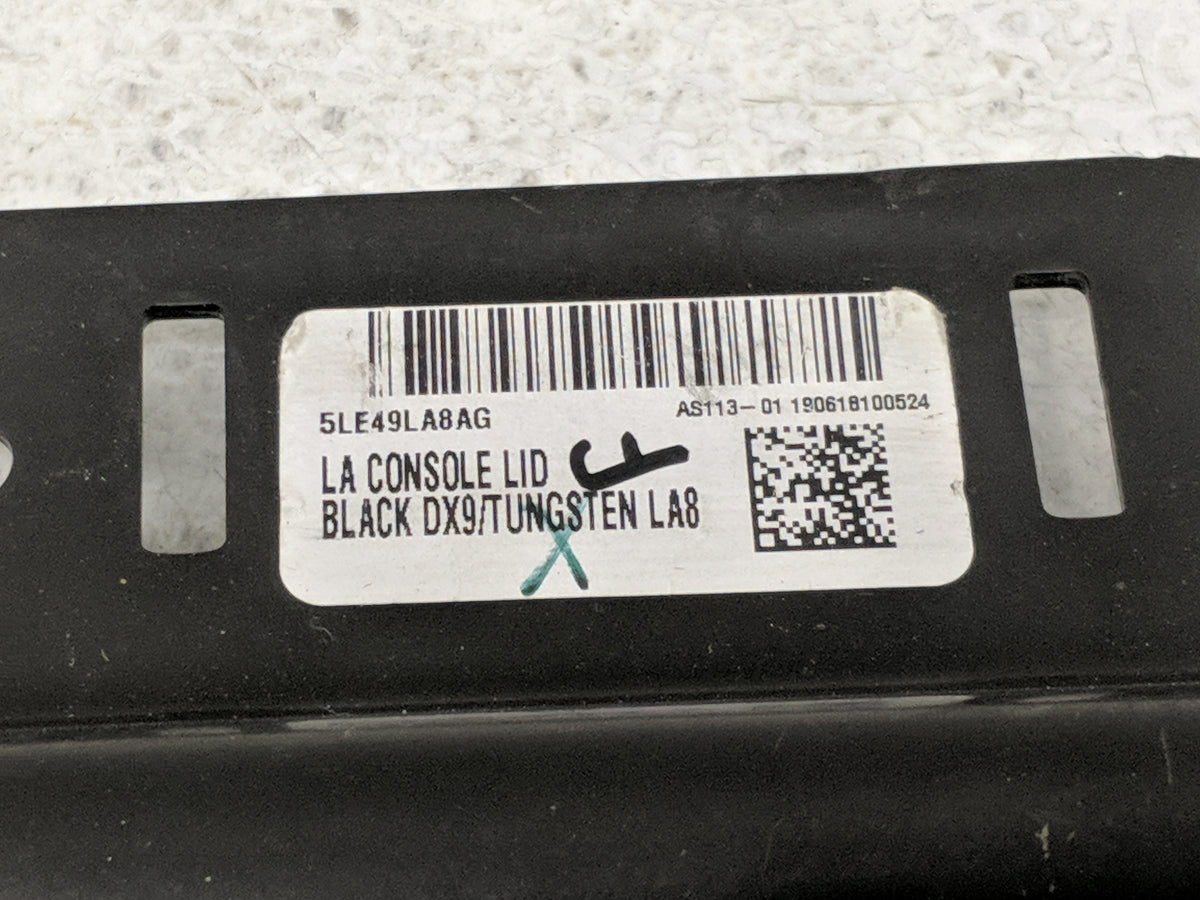 2015-2022 Dodge Challenger Center Console Armrest Cover Lid P/N:5LE49LA8AG Fits Fits 2015 2016 2017 2018 2019 2020 2021 2022