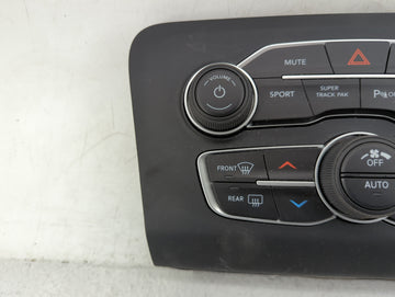 2017-2022 Dodge Charger Climate Control Module Temperature AC/Heater Replacement P/N:P68293624AD Fits OEM Used Auto Parts
