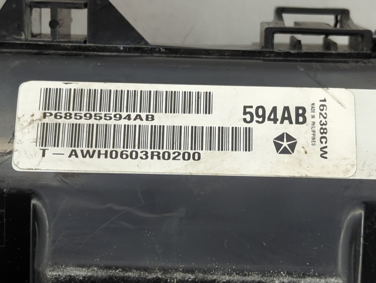 2022 Dodge Charger Fusebox Fuse Box Panel Relay Module P/N:P68595594AB Fits OEM Used Auto Parts - Oemusedautoparts1.com
