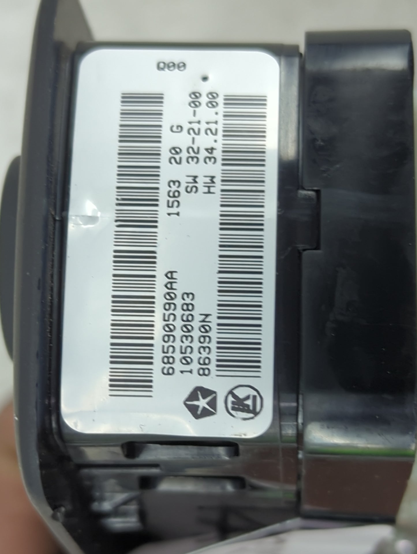 2022 Dodge Durango Master Power Window Switch Replacement Driver Side Left P/N:68590590AA 10530683, 86390N Fits OEM Used Aut