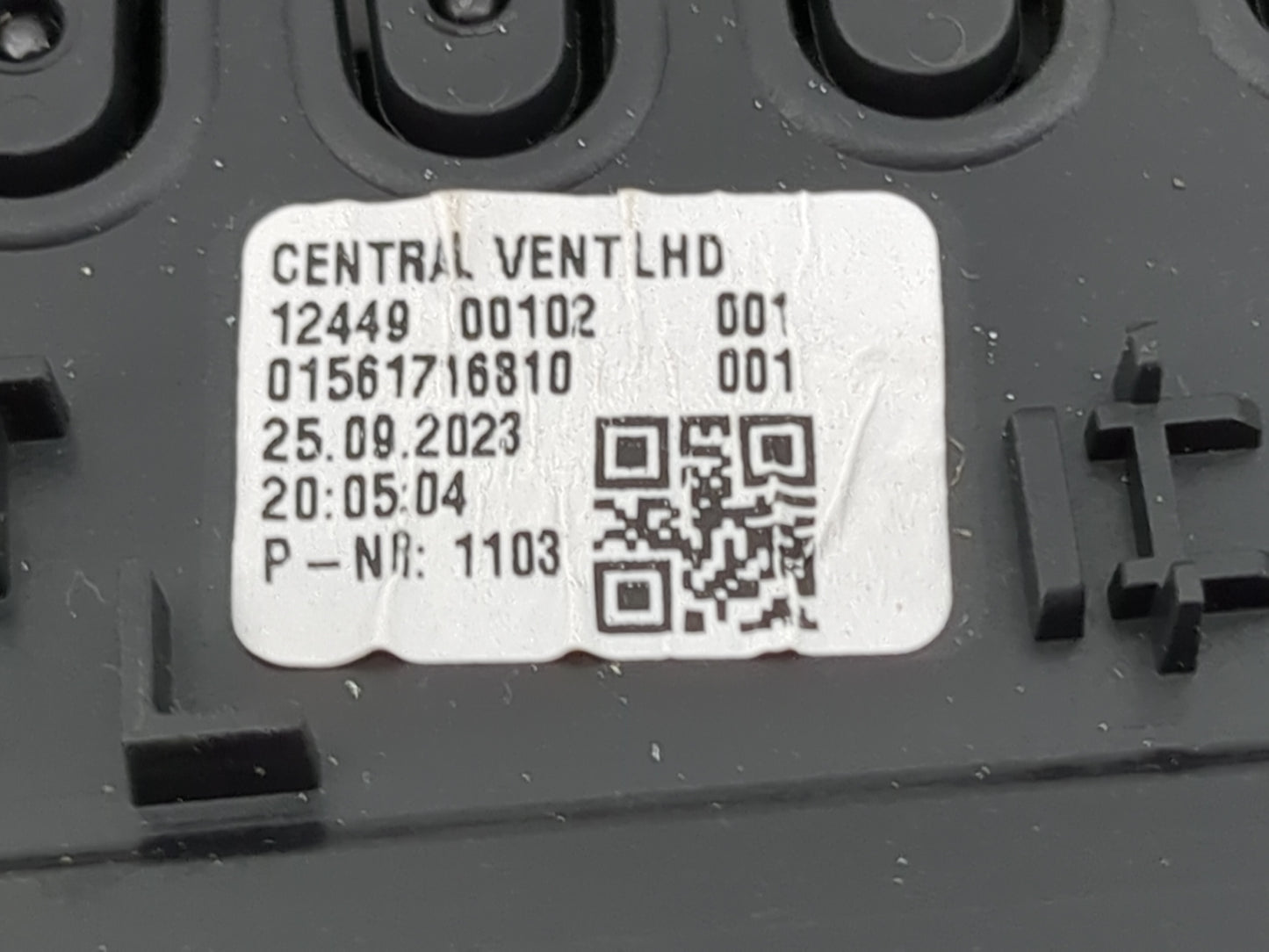 2023 Dodge Hornet Climate Control Module Temperature AC/Heater Replacement P/N:01561716810 Fits OEM Used Auto Parts - Oemuse