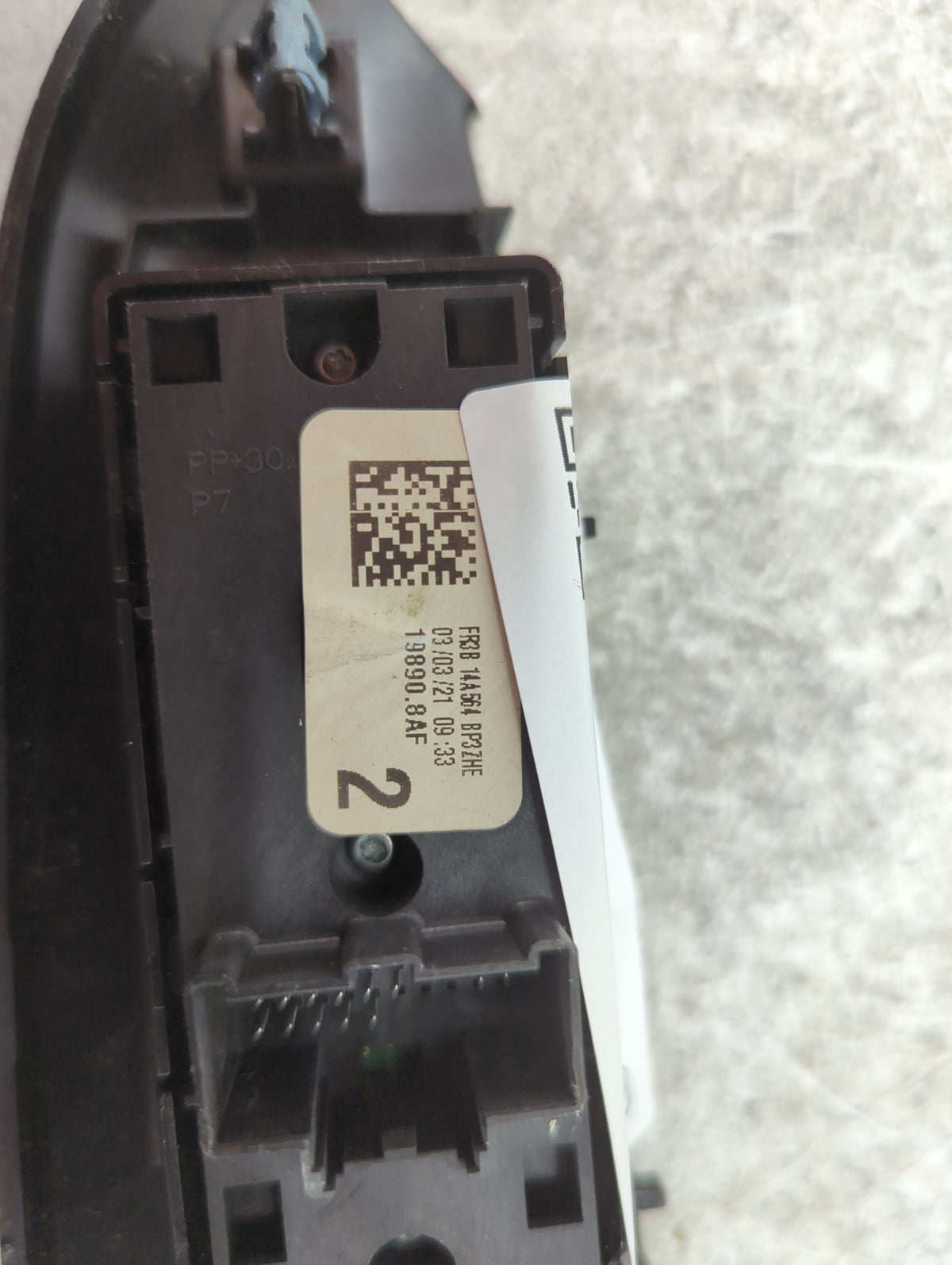 2015-2022 Ford Mustang Master Power Window Switch Replacement Driver Side Left P/N:FR3B 14A664 BP FR3B-14A664-BP Fits OEM Us