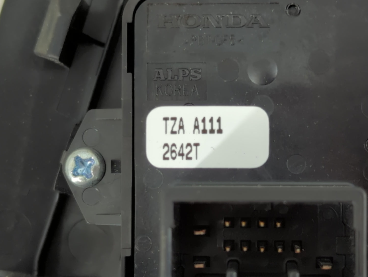 2023 Honda Hr-V Master Power Window Switch Replacement Driver Side Left P/N:TZA A111 Fits OEM Used Auto Parts - Oemusedautop