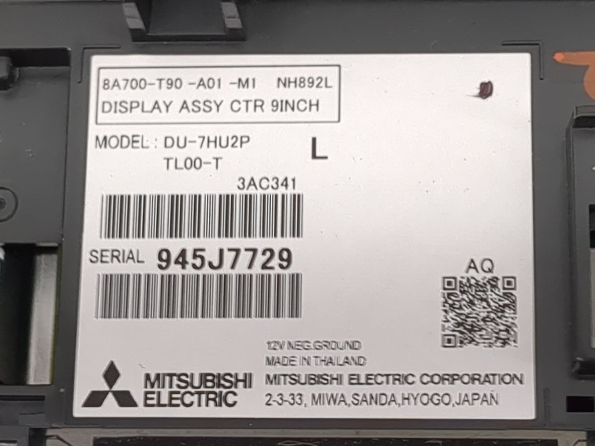2023 Honda Pilot Information Radio Display Screen - Oemusedautoparts1.com