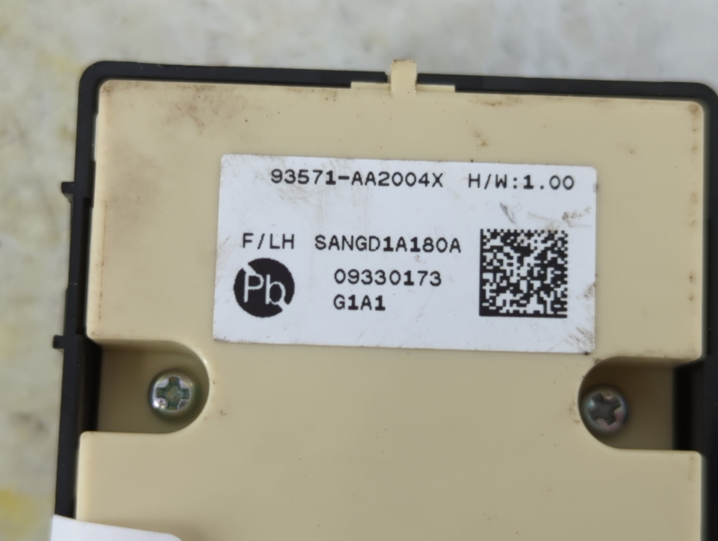 2021-2022 Hyundai Elantra Master Power Window Switch Replacement Driver Side Left P/N:09330173 93571-AA2004X Fits Fits 2021