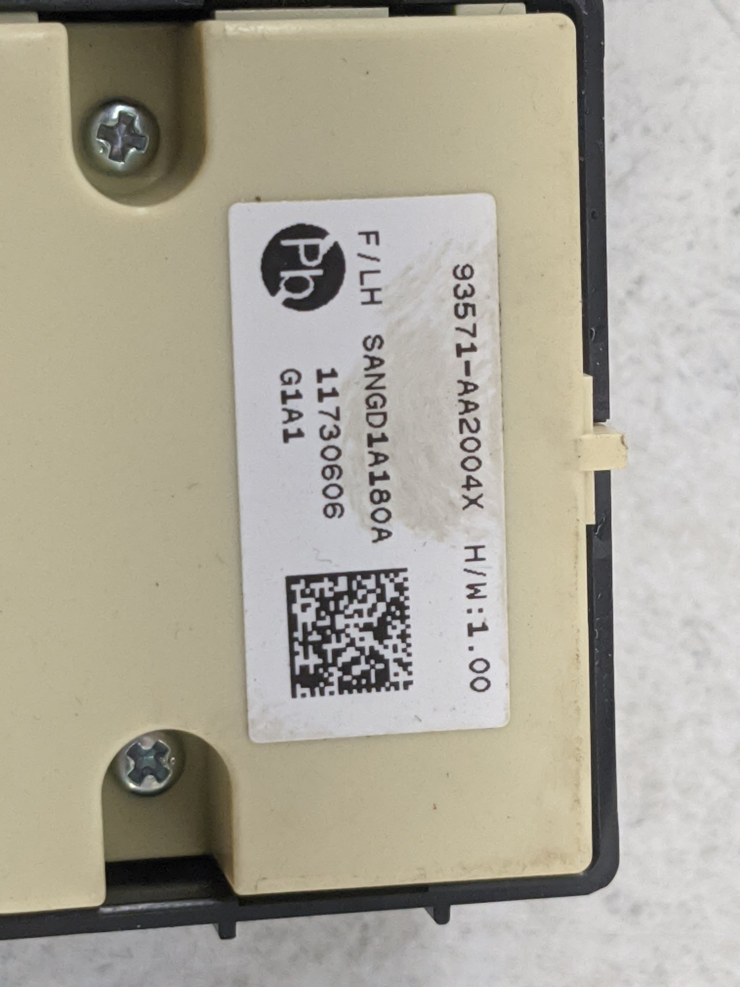 2021-2022 Hyundai Elantra Master Power Window Switch Replacement Driver Side Left P/N:93571-AA2004X SANGD1A180A Fits OEM Use