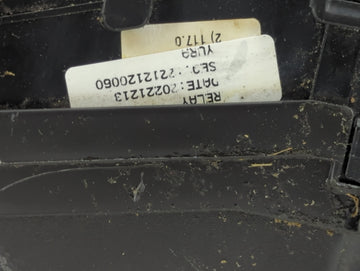 2022 Hyundai Kona Fusebox Fuse Box Panel Relay Module P/N:1898009625 Fits OEM Used Auto Parts
