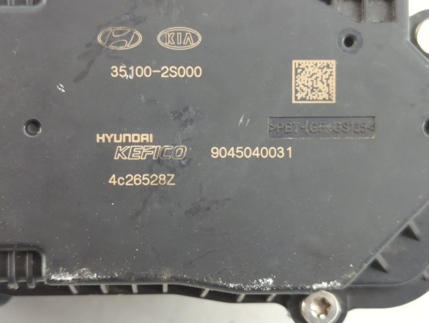 2021 Hyundai Santa Fe Throttle Body P/N:9045040031 35100-2S000 Fits Fits 2020 2022 2023 OEM Used Auto Parts - Oemusedautopar