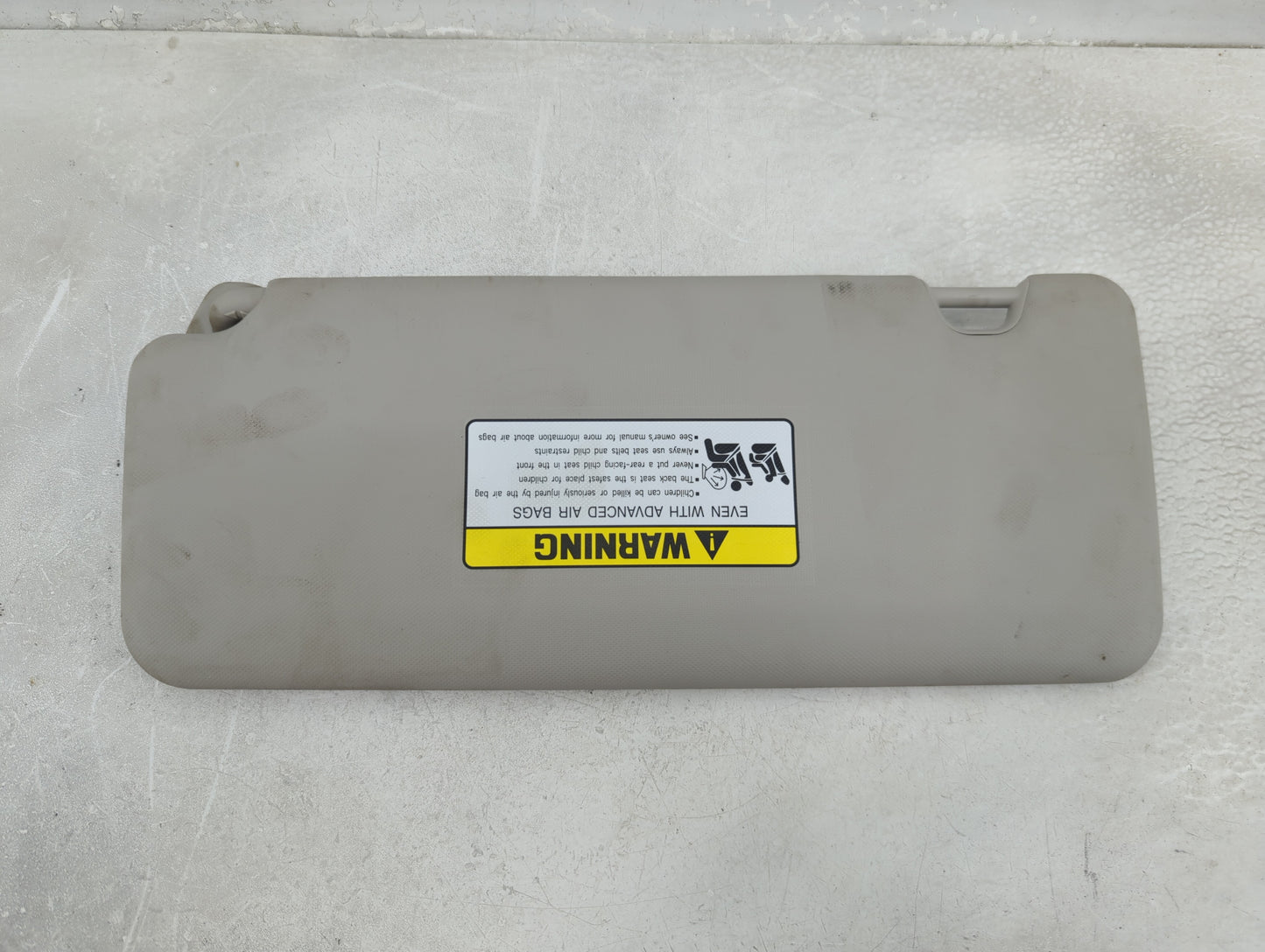 2022 Hyundai Tucson Sun Visor Shade Replacement Passenger Right Mirror Fits OEM Used Auto Parts - Oemusedautoparts1.com