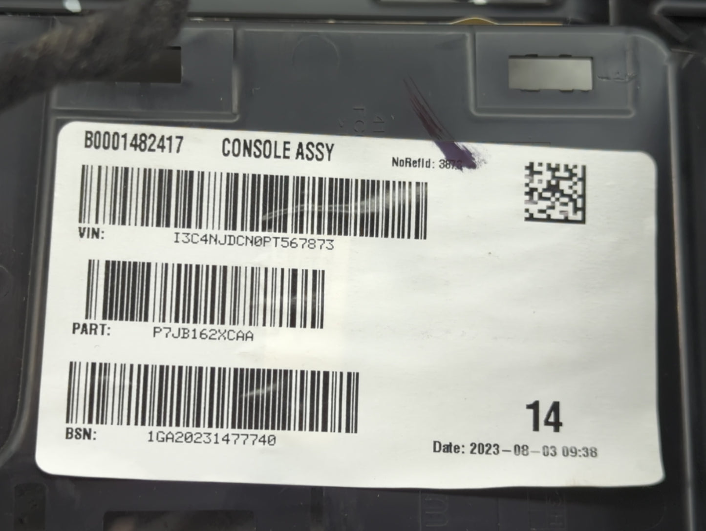 2023 Jeep Compass Climate Control Module Temperature AC/Heater Replacement P/N:P7JB162XCAA Fits OEM Used Auto Parts - Oemuse