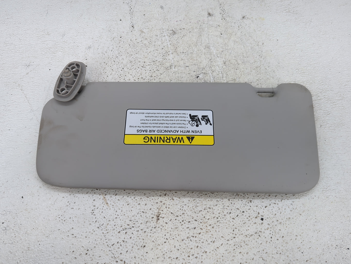 2021-2022 Kia Seltos Sun Visor Shade Replacement Passenger Right Mirror Fits Fits 2021 2022 OEM Used Auto Parts - Oemusedaut
