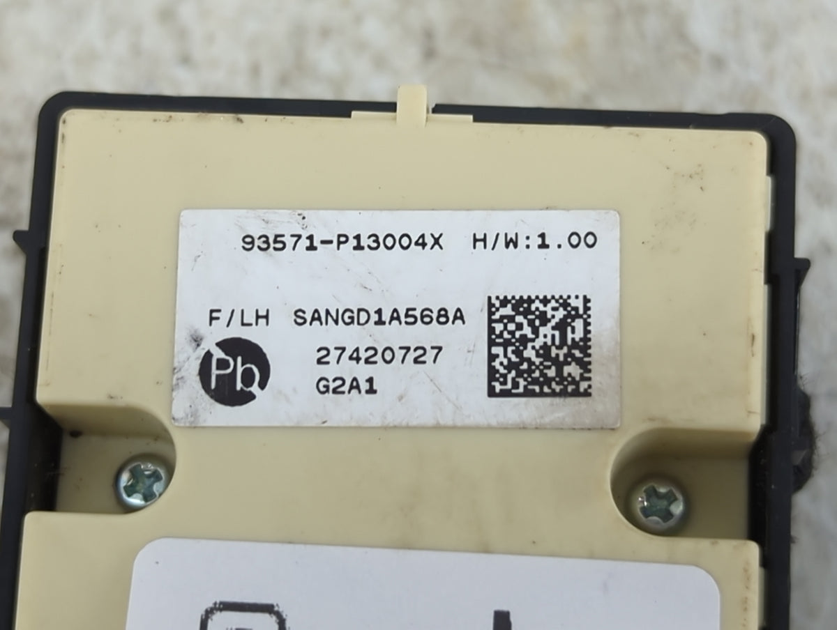 2023 Kia Sportage Master Power Window Switch Replacement Driver Side Left P/N:93571-P13004X SANGD1A568A Fits OEM Used Auto P