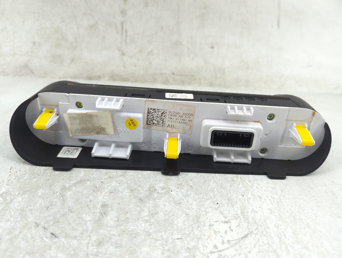 2023 Kia Stinger Climate Control Module Temperature AC/Heater Replacement P/N:97250-J5000 Fits OEM Used Auto Parts - Oemused