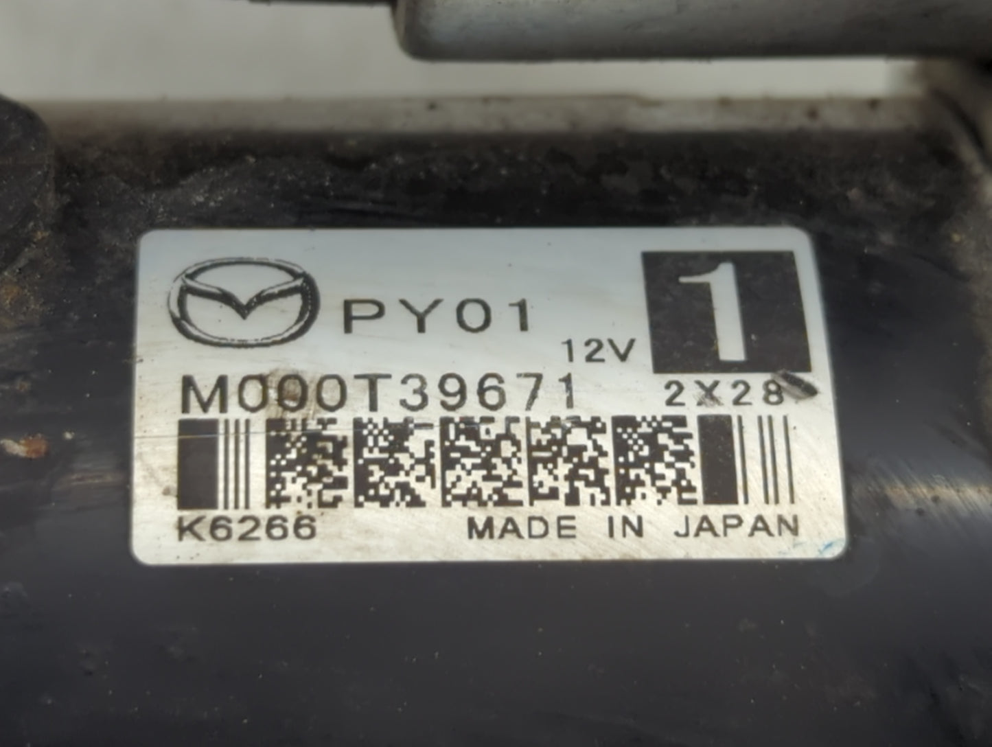 2020-2022 Mazda Cx-30 Car Starter Motor Solenoid OEM P/N:M000T39671 Fits Fits 2014 2015 2016 2017 2018 2019 2020 2021 2022 O