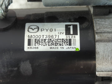 2020-2022 Mazda Cx-30 Car Starter Motor Solenoid OEM P/N:M000T39671 Fits Fits 2014 2015 2016 2017 2018 2019 2020 2021 2022 OEM Used Auto Parts