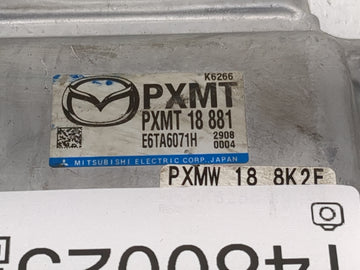2023 Mazda Mazda3 PCM Engine Control Computer ECU ECM PCU OEM P/N:PXMT18881 E6TA6071H, PXMW188K2F Fits OEM Used Auto Parts