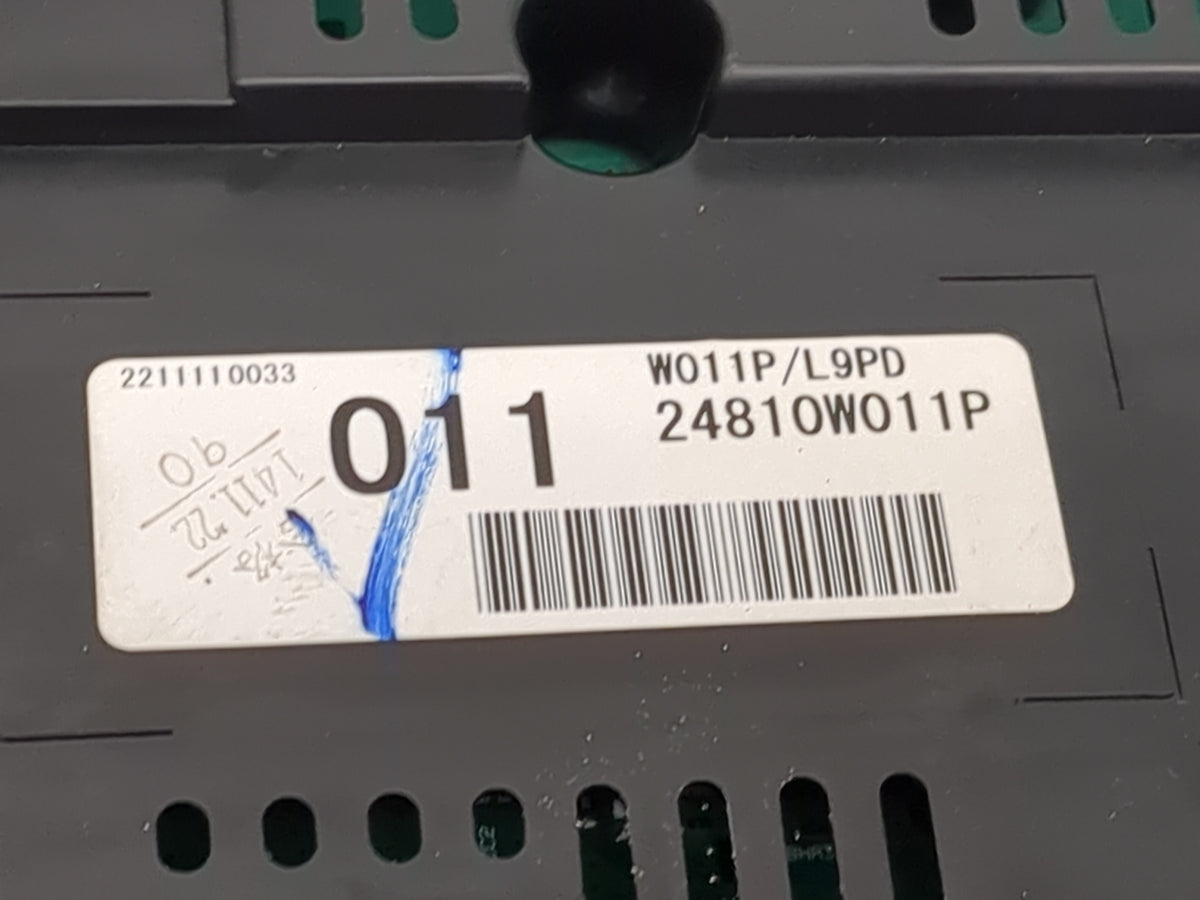 2023 Mitsubishi Outlander Instrument Cluster Speedometer Gauges P/N:24810W011P W011P/L9PD Miles:53K Fits OEM Used Auto Parts