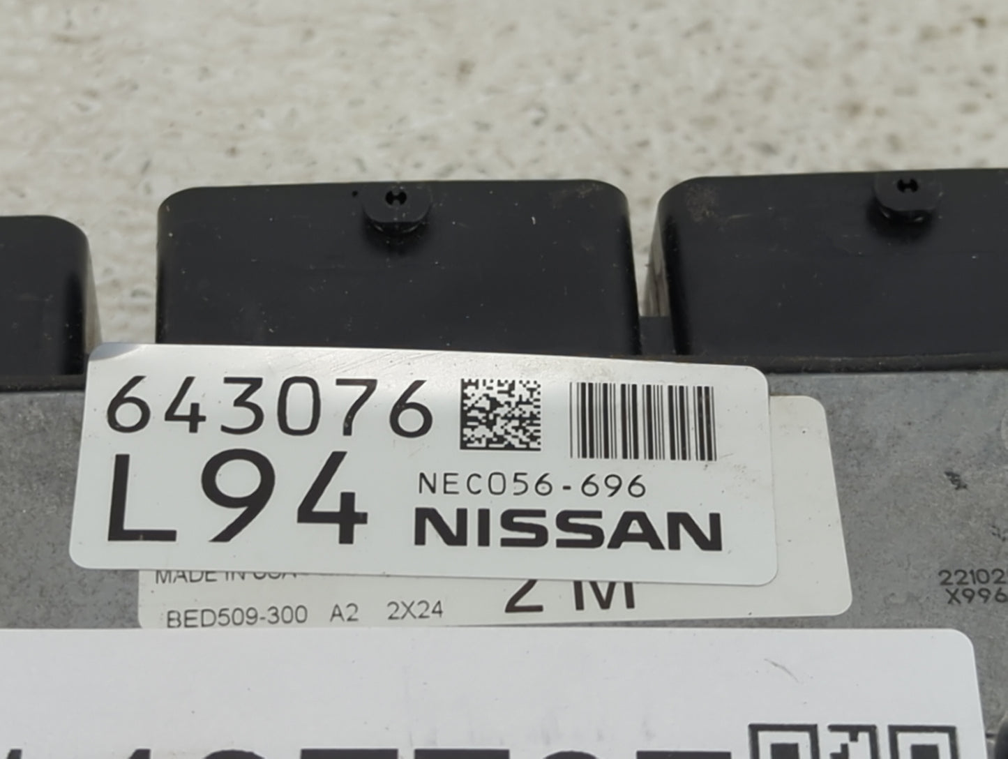 2019-2022 Nissan Altima PCM Engine Control Computer ECU ECM PCU OEM P/N:NEC056-696 BED509-300 Fits Fits 2019 2020 2021 2022