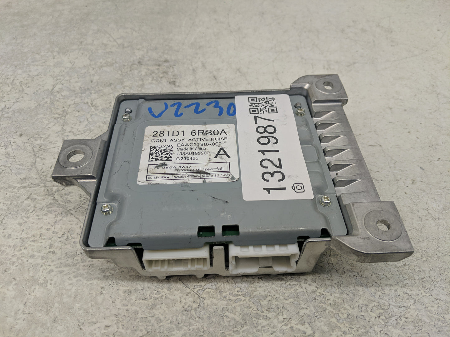 2022-2022 Nissan Rogue Radio Speaker Amplifier 281d1 6rb0a - Oemusedautoparts1.com