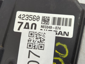 2022 Nissan Rogue PCM Engine Control Computer ECU ECM PCU OEM P/N:NEC049-074 Fits OEM Used Auto Parts
