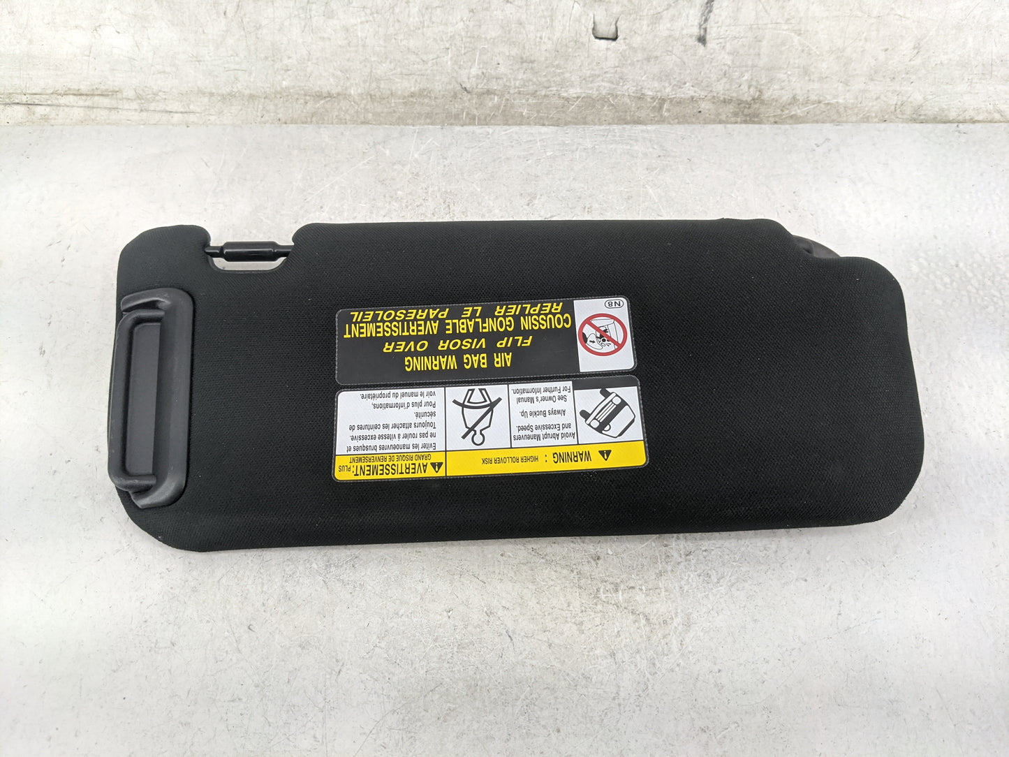 2023 Subaru Solterra Sun Visor Shade Replacement Driver Left Mirror Fits OEM Used Auto Parts - Oemusedautoparts1.com