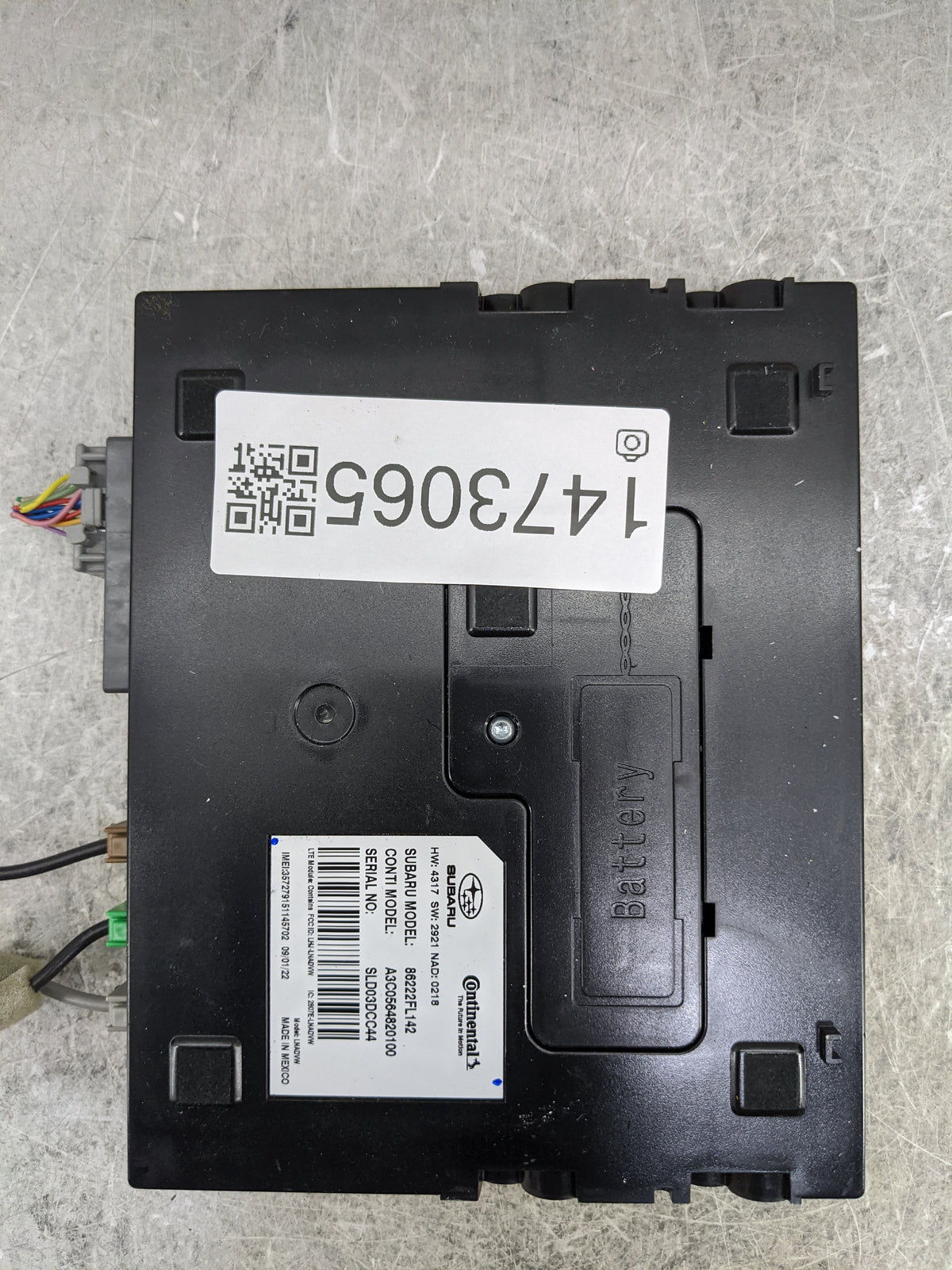 2023 Subaru Xv Crosstrek Telematics Control Module - Oemusedautoparts1.com