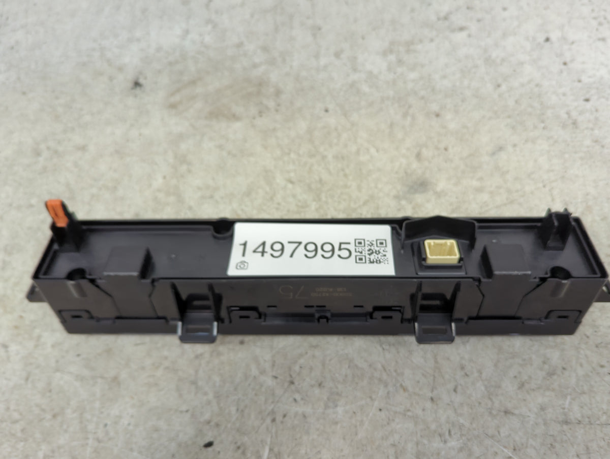 2023 Toyota Bz4x Climate Control Module Temperature AC/Heater Replacement P/N:55900-42750 138-4U220 Fits OEM Used Auto Parts