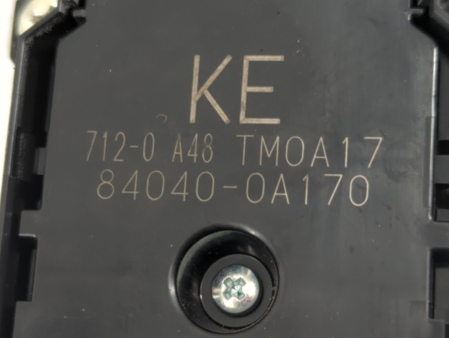 2023 Toyota Corolla Master Power Window Switch Replacement Driver Side Left P/N:84040-0A170 Fits OEM Used Auto Parts - Oemus