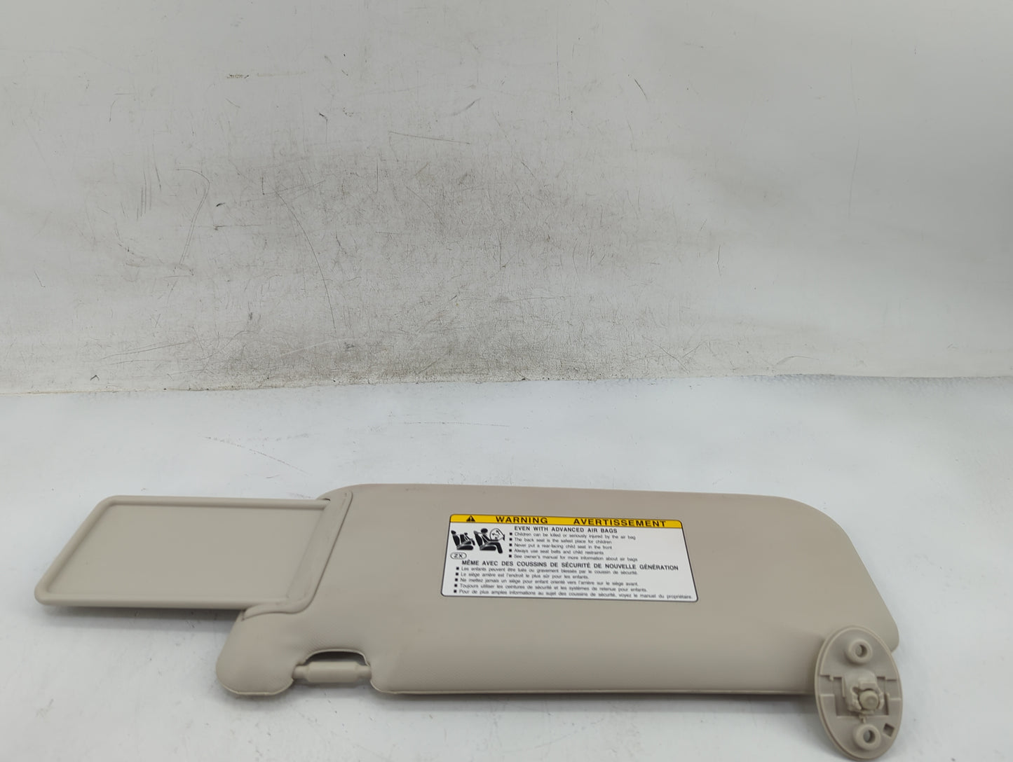 2023 Toyota Corolla Sun Visor Shade Replacement Passenger Right Mirror Fits OEM Used Auto Parts - Oemusedautoparts1.com