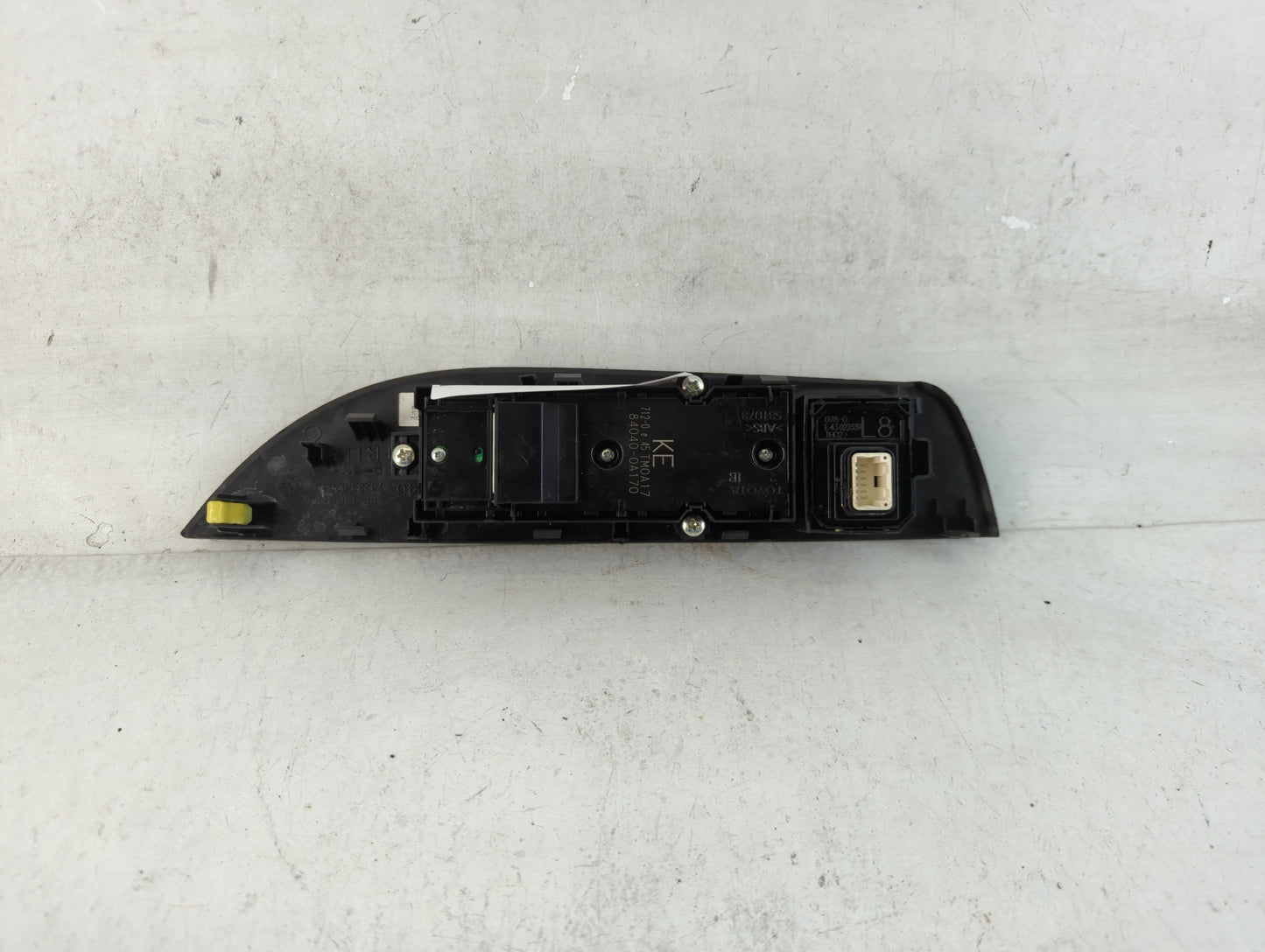2023 Toyota Corolla Master Power Window Switch Replacement Driver Side Left P/N:84040-0A170 Fits OEM Used Auto Parts - Oemus