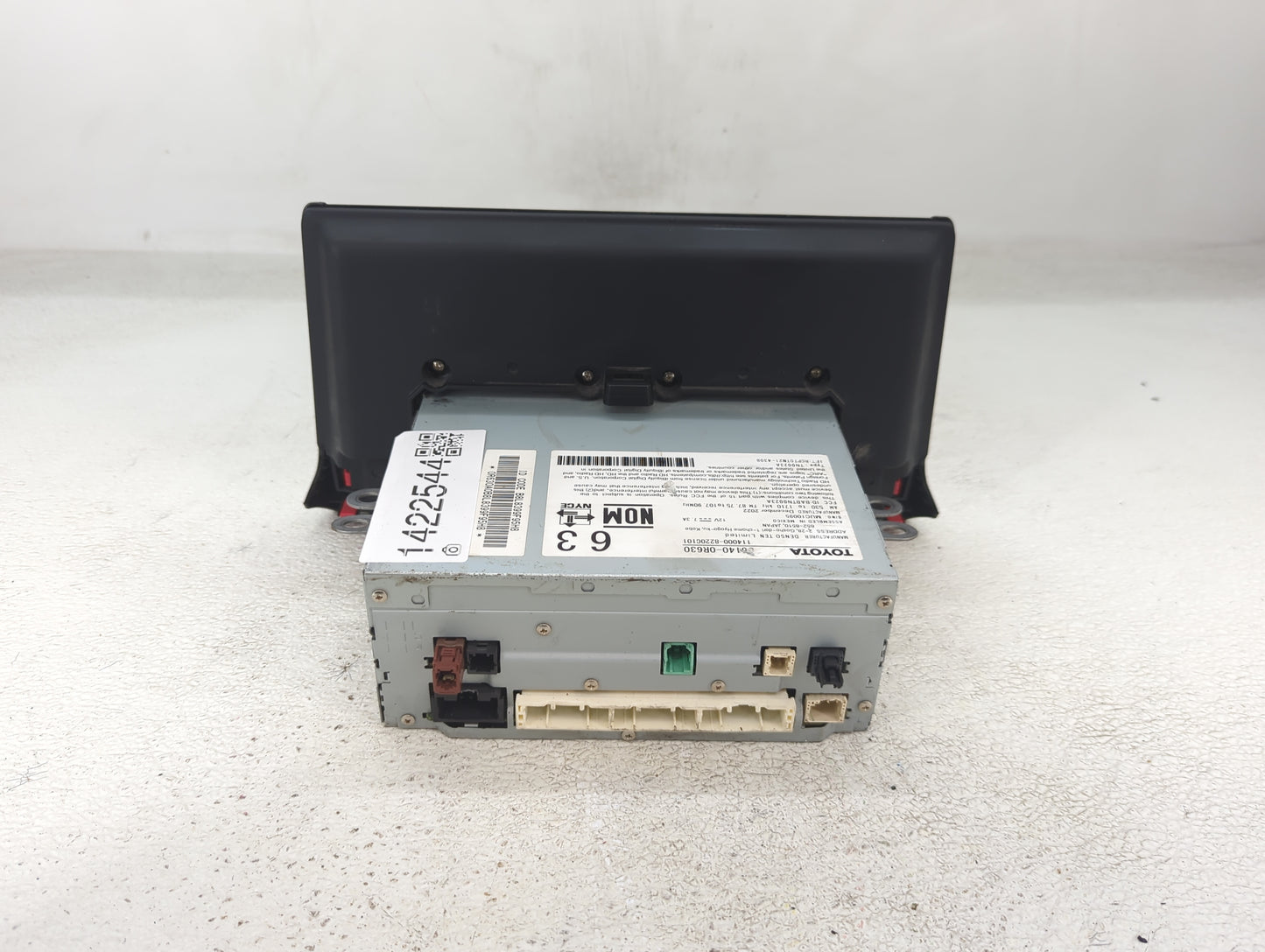 2023 Toyota Rav4 Radio AM FM Cd Player Receiver Replacement P/N:86140-0R630 Fits OEM Used Auto Parts - Oemusedautoparts1.com
