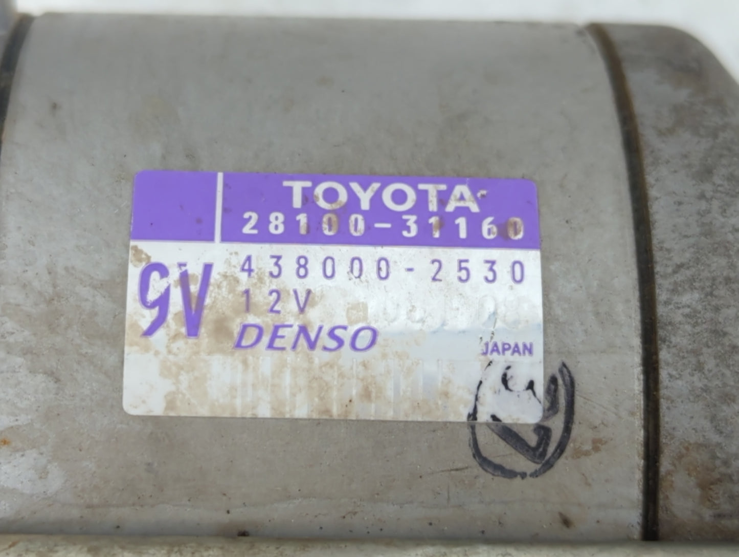2016-2022 Toyota Tacoma Car Starter Motor Solenoid OEM P/N:438000-2530 28100-31160 Fits Fits 2016 2017 2018 2019 2020 2021 2