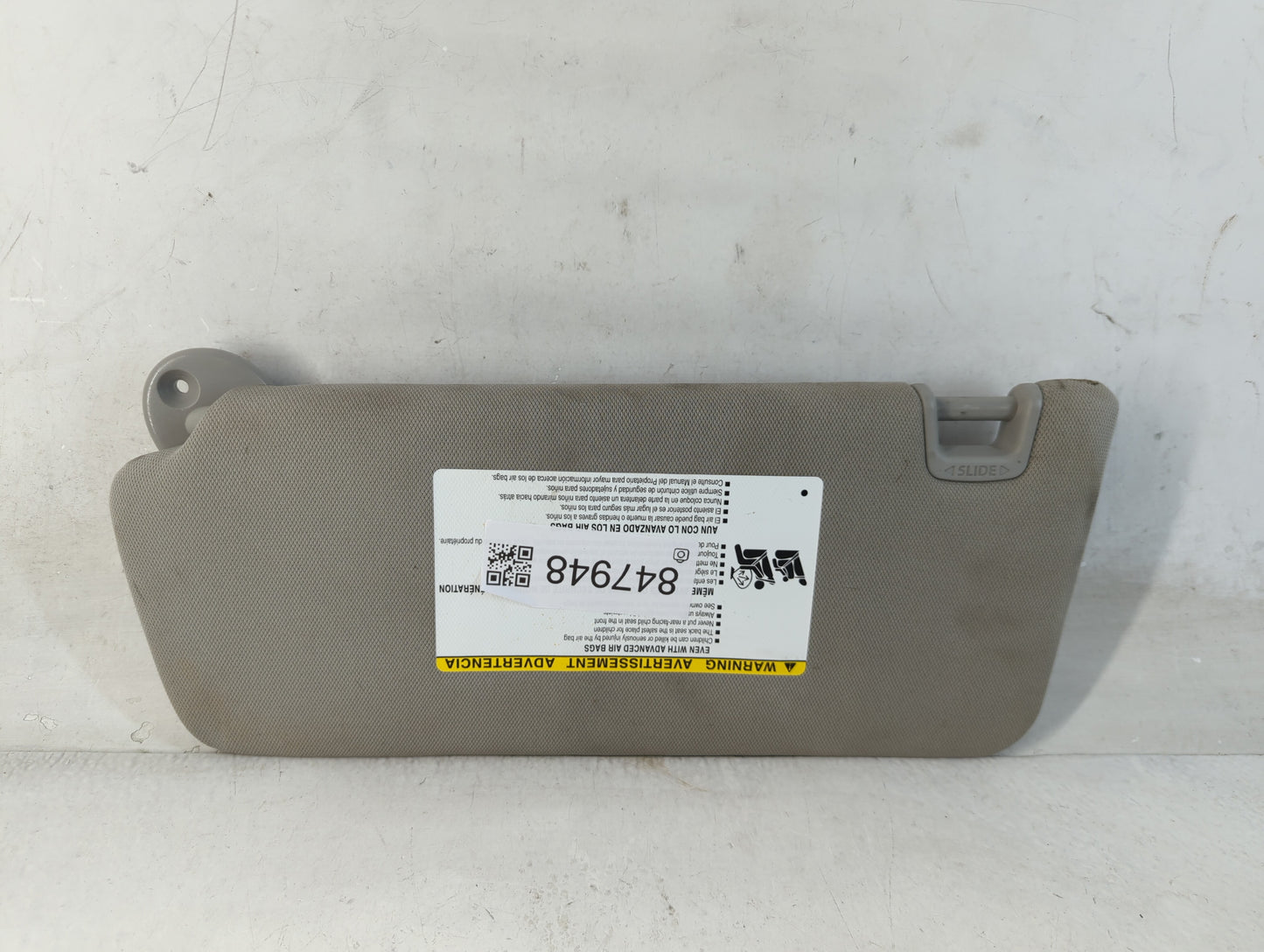 2016-2022 Toyota Tacoma Sun Visor Shade Replacement Passenger Right Mirror Fits Fits 2016 2017 2018 2019 2020 2021 2022 OEM