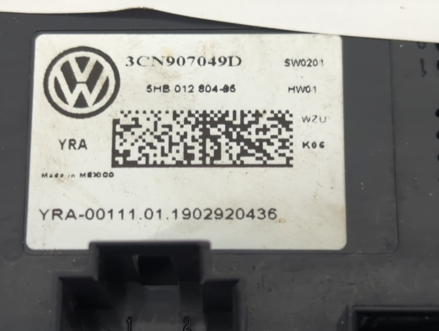 2023 Volkswagen Atlas Climate Control Module Temperature AC/Heater Replacement P/N:3CN907049D 5HB012804-95 Fits OEM Used Aut
