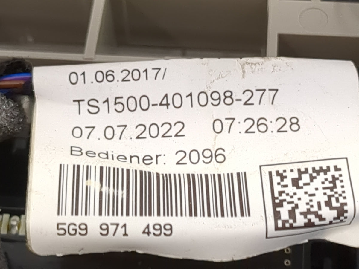 2023 Volkswagen Atlas Overhead Roof Console Tan - Oemusedautoparts1.com