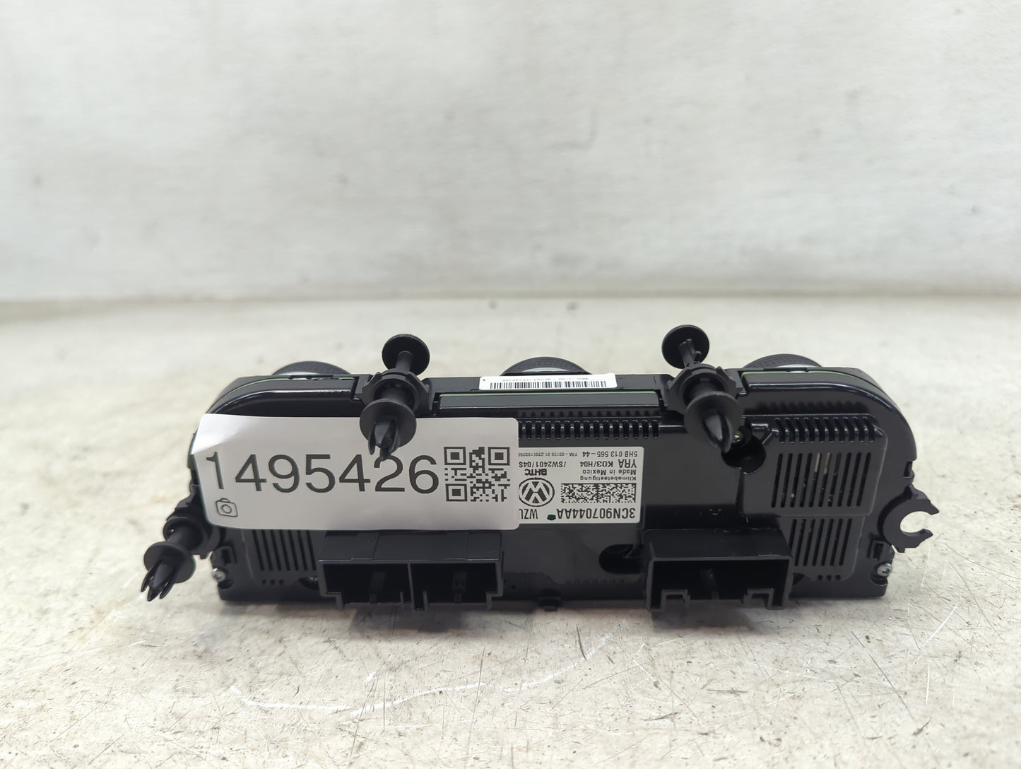 2023 Volkswagen Atlas Climate Control Module Temperature AC/Heater Replacement P/N:3CN907044AA 5HB013565-44 Fits OEM Used Au